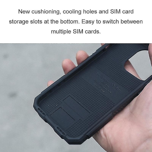 Grafenkjøledeksel for iPhone 13 Pro Max Grønn