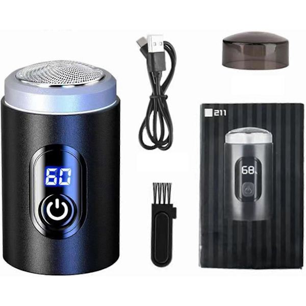 Sopami Mini Elektrisk Barbermaskine, Ny Hurtig Opladning Digital Display Mini Barbermaskine{DB}