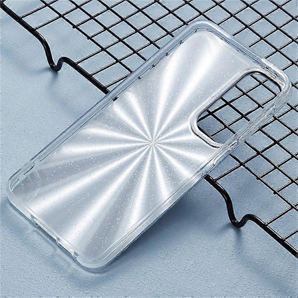 Skal för Samsung Galaxy S25+(Plus) PC + TPU Skyddande Mobilskal Laserskuret Blommönster