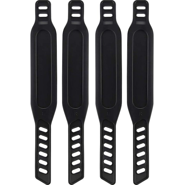 Pedalstropper til motionscykel - 2 par