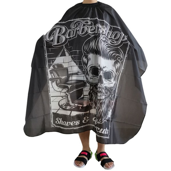 Frisørforklæde Barberforklæde Forklæde 155x144cm
