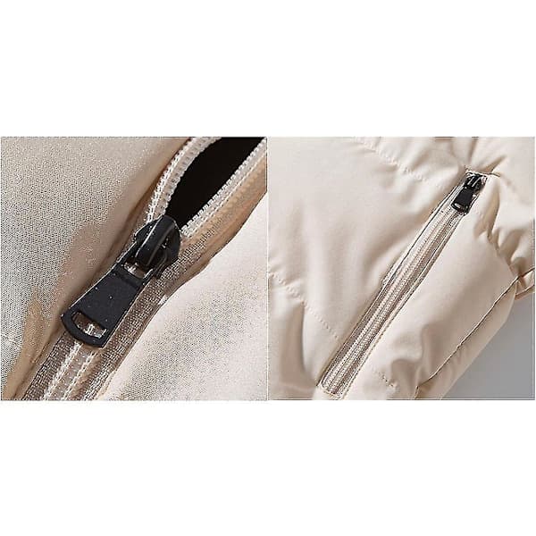 Letvægts Pakkbar Dunjakke til Mænd Beige 2XL