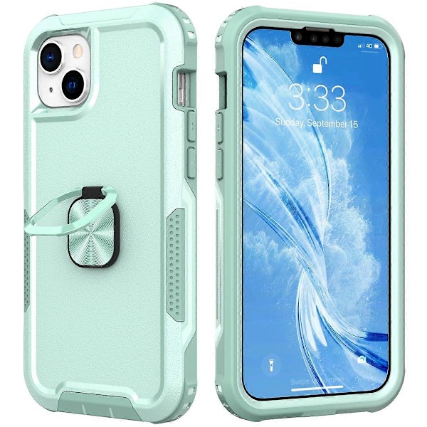 3 i 1 Ring Holder Telefoncover til iPhone 14