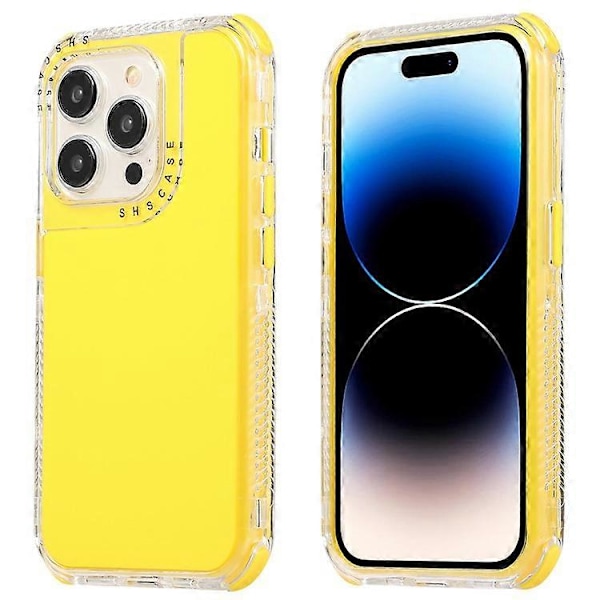 Kompatibelt Skal för iPhone 16 Pro 3-i-1 Fallsäkert PC+TPU Telefonskal
