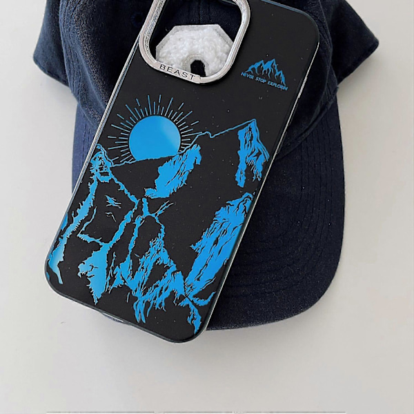 Skal för iPhone 13 Pro Max TPU+PC Elektroplätering Aurora Mobilskal