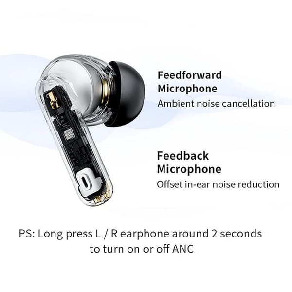 Langattomat Bluetooth-kuulokkeet A50 Pro ANC IPX7 5.1