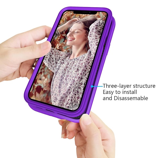 Silikone+PC-cover til iPhone 12 til iPhone 12 mini