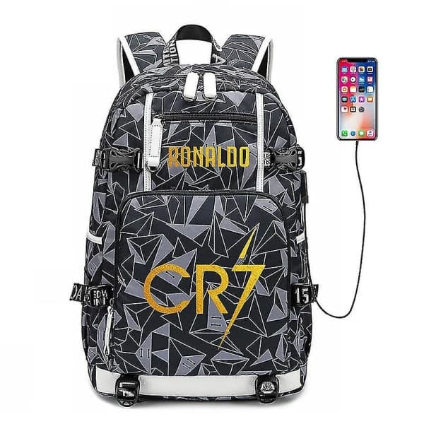 Cristiano Ronaldo Reppu Cr7 Jalkapalloreppu Y Harmaa