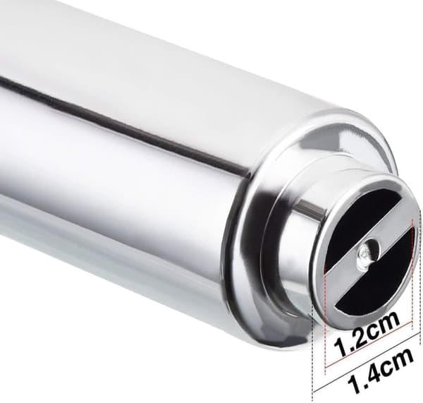 Smart toalettpappershållare – universalplast med snabbbyte | Tyst och skonsam mekanism, kromfinish 2-pack