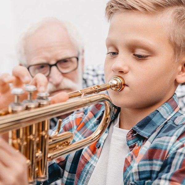 3 stk. Trompetmunnstykke (3c 5c 7c) Instrumenter Munnstykke