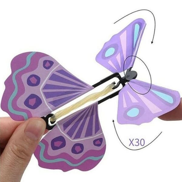 10x Magic Butterfly magisk flyvende sommerfugl magisk legetøj trick