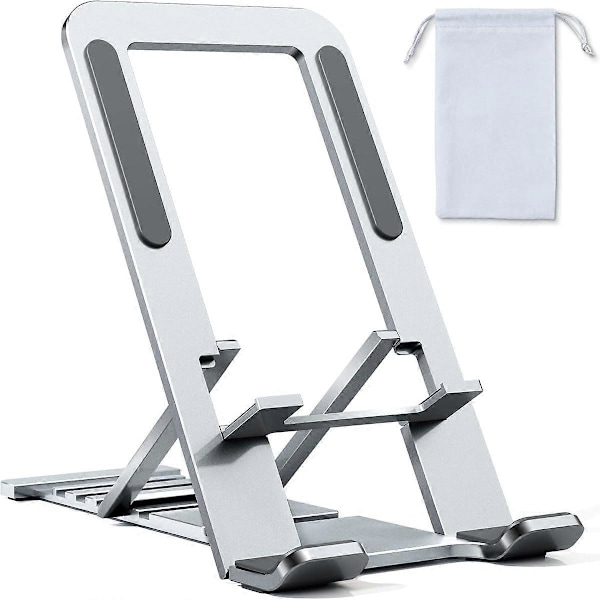 Ställ för iPhone 14 Pro Max 13 12 11 XR Samsung A53 S22 S21 S20 Galaxy Z Flip 4 Pixel Aluminium Justerbar Dockningshållare Tablet Kickstand iPad Mini Air