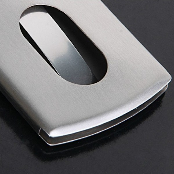 Visitkort Holder Til Skrivebord Hånd-push Metal Rustfrit Stål