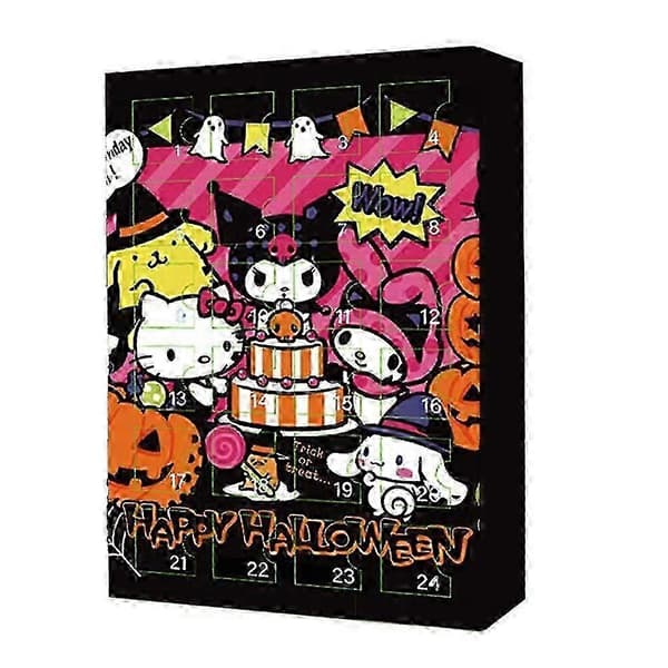 Halloween Adventskalender 2025 - 24 Dages Nedtælling Sanrio Blind Box