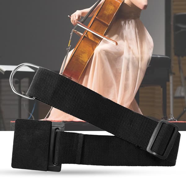 Cello Matte Tyk Tekstur Anti-slip Let at Slutte Endpin Rem