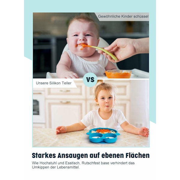 Barnplattor med Sugkoppar