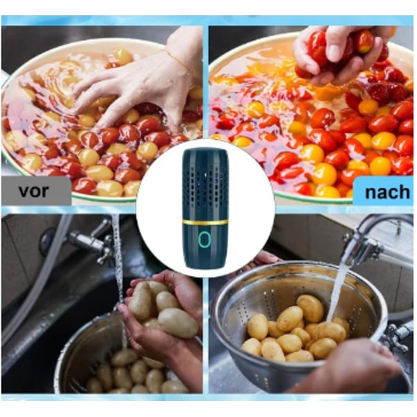 Frukt- og grønnsaksvaskemaskin Bærbar vaskemaskin