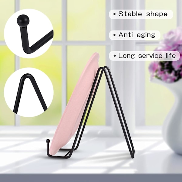 5 STK. Display Stande 15 cm Billedramme Stand, Stande til Display, Tallerkenholder Display Stand Holdere til Billeder