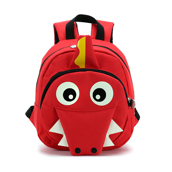 Lasten reppu dinosaurus päiväkoti reppu red