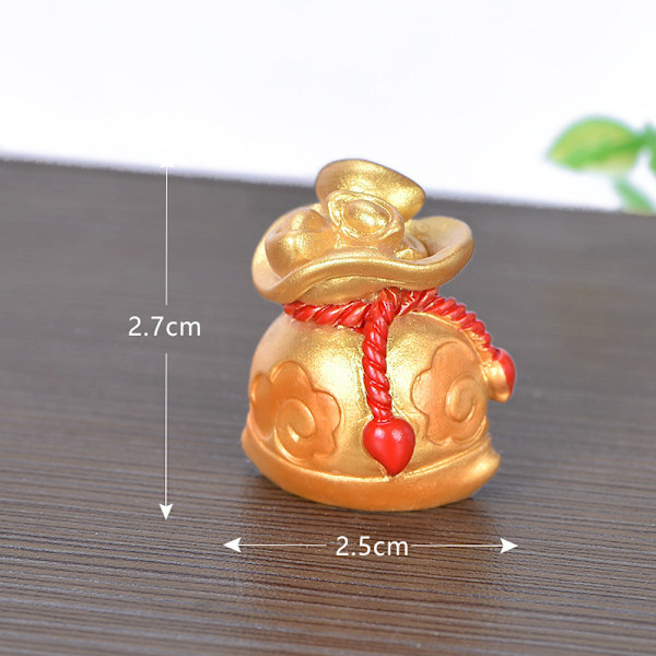 Simuleringsharpiks Landskap Mini Ornament DIY Display Form