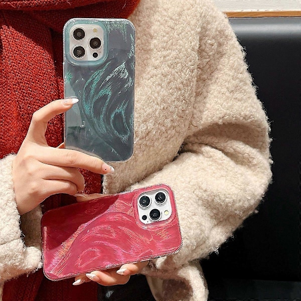 Til iPhone 13 Pro Max 6,7 tommer telefoncover IMD Design Hybrid TPU+PC telefonetui
