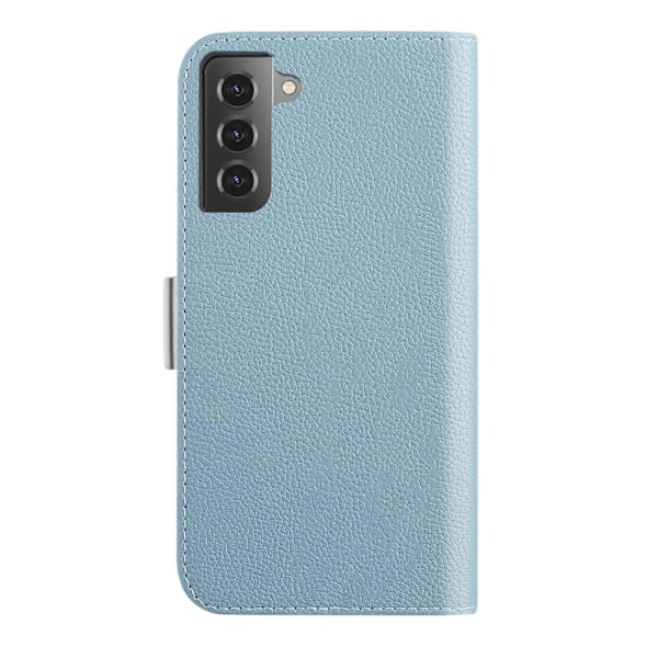 Candy Color Litchi Tekstur Læder Telefon Cover til Samsung Galaxy S21 5G