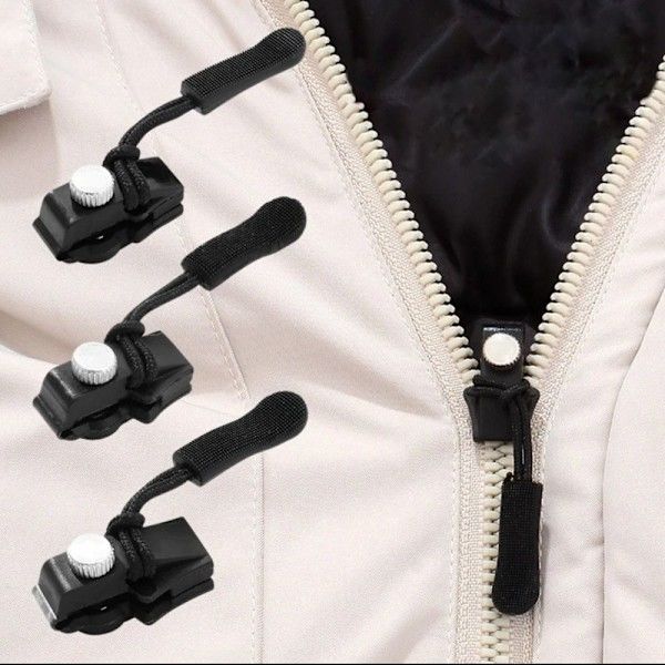 10-pack Dragkedjereparationskit Universell Snabbfix Dragkedjeersättning Dåligt Spänne DIY Syverktyg L L