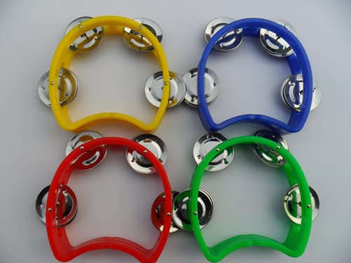 20 st handtrummor i plast, mini handtrumma