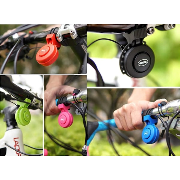 Cykelklocka, Elektrisk Cykelklocka USB Laddningsbar Hornklocka