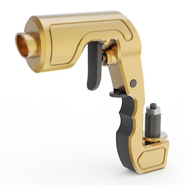 Champagnesprøytepistol med champagnestopper, justerbar gold