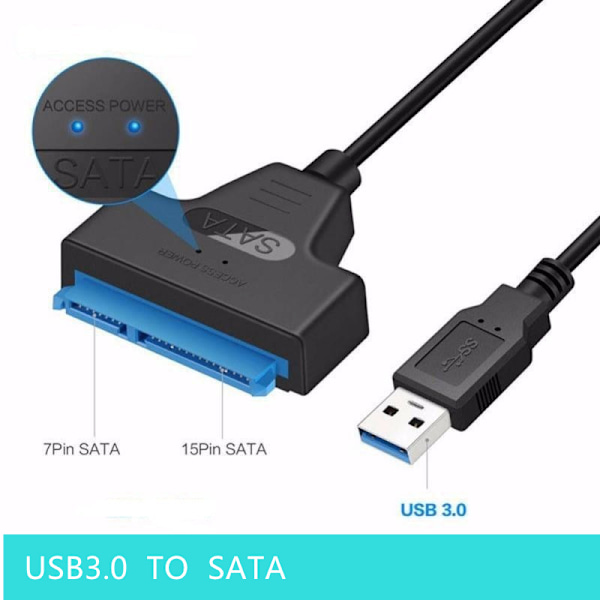 USB 3.0 till SATA 2.5\" Extern Hårddiskadapterläsare