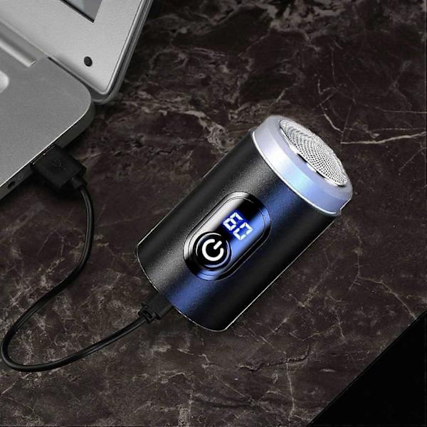 Sopami Mini Elektrisk Barbermaskine, Ny Hurtig Opladning Digital Display Mini Barbermaskine{DB}