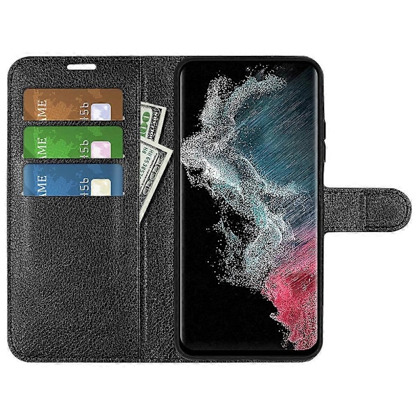 Telefoncover, Samsung Galaxy S23 Ultra Læder Flip Cover