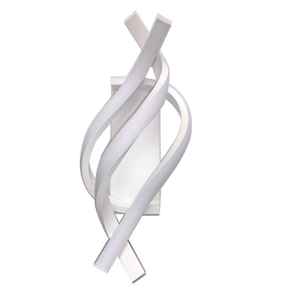 Indendørs væglampe, moderne buet design LED væglampe 16w white