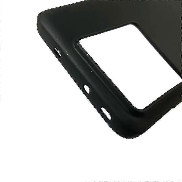 Tpu-kuori Xiaomi 13t Pro -puhelimelle, matta puhelinkuori iskunkestävä takakotelo (iso takalinssin reikä) - musta