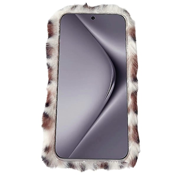 För Huawei Pura 70 Pro/ Pura 70 Pro+ Mobilskal Fluffigt Leopard Skyddande Mobilfodral