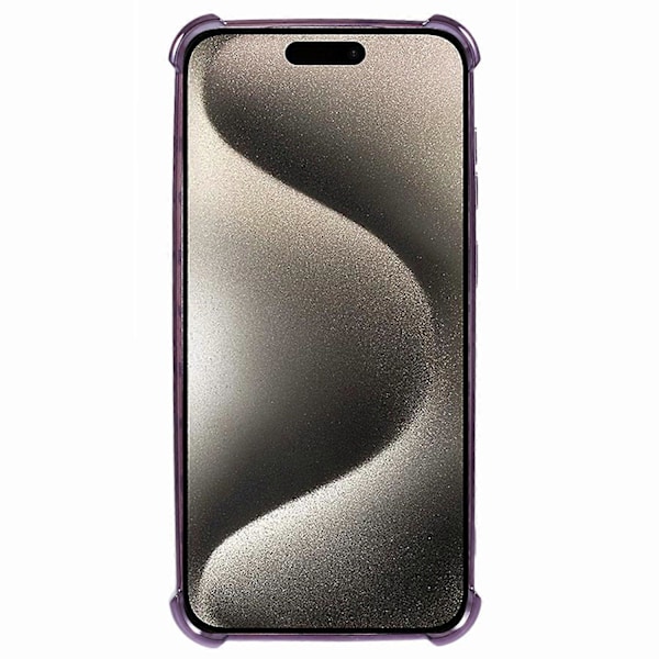 Skal till iPhone 15 Pro Max Transparent TPU Mobilskal Sött Sidohjärta