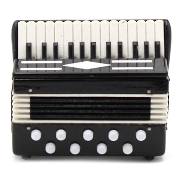 Miniature Harmonika Mini Musikinstrument Harmonika Udsøgte Musikinstrumenter Julepynt