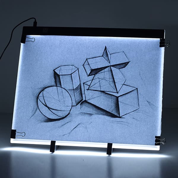 LED tegnebrett A3 lysbrett