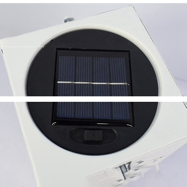 Solar Skygge Natlys Hjemmehave Dekoration white