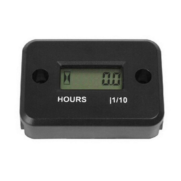 Liten vanntett digital timer for gressklippere, generatorer