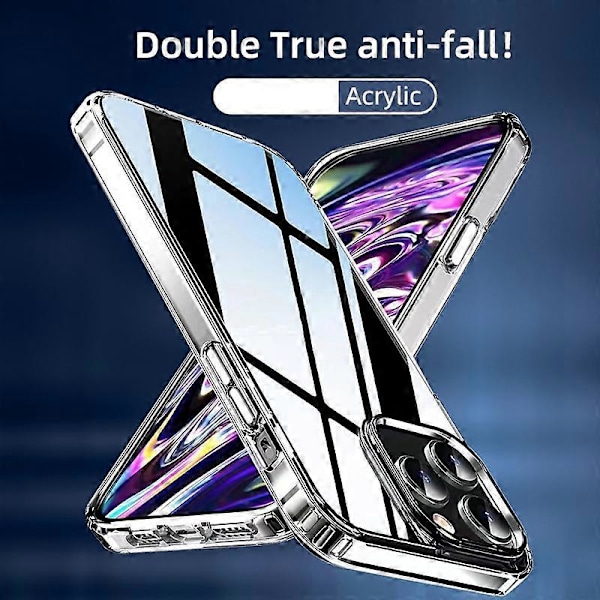 Akrylskal med rymdmotiv för iPhone 14 Plus