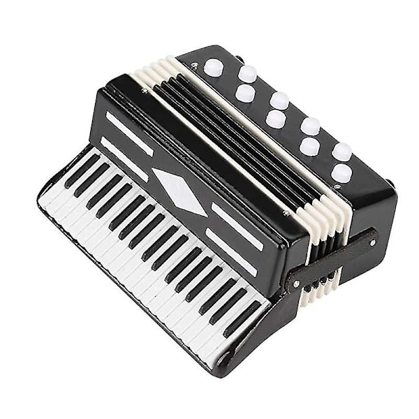 Miniature Harmonika Mini Musikinstrument Harmonika Udsøgte Musikinstrumenter Julepynt