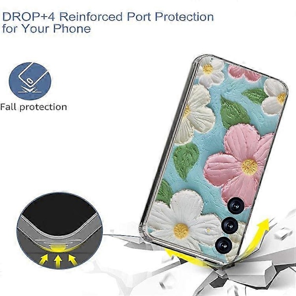 Skal för Samsung Galaxy S25+(Plus) Mobilskal IMD Mönstertryck PC TPU