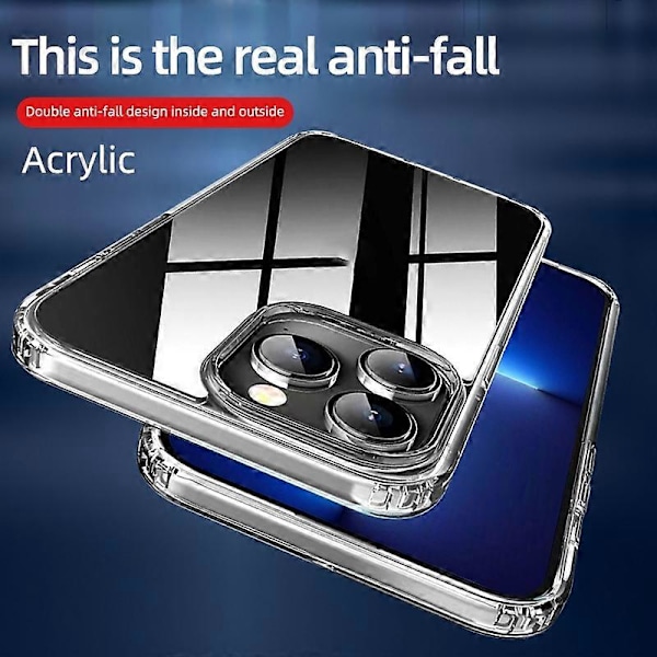 Akrylskal med rymdmotiv för iPhone 14 Plus