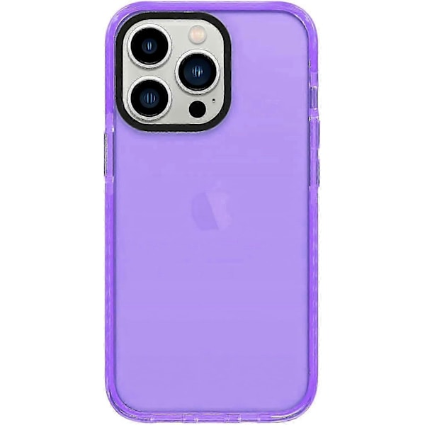 Genomskinligt skal för iPhone 14 6.1 tum, Söta retro vibrerande designade mobilskal för kvinnor 80-talsaccessoarer, Kameraskydd Mjukt skal