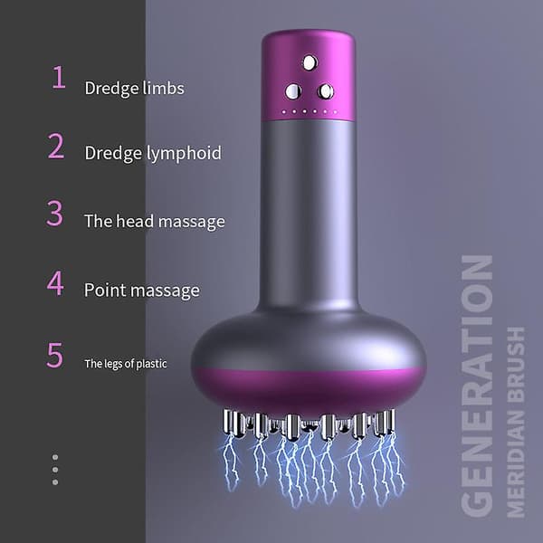 Intelligent elektrisk meridianborste kopping massage skrapning