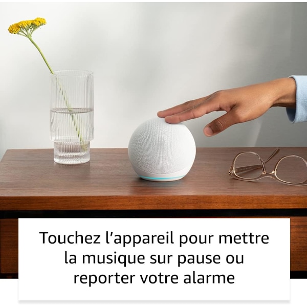 Bluetooth og Wi-Fi smart højttaler med endnu større lyd, med Alexa | Hvid