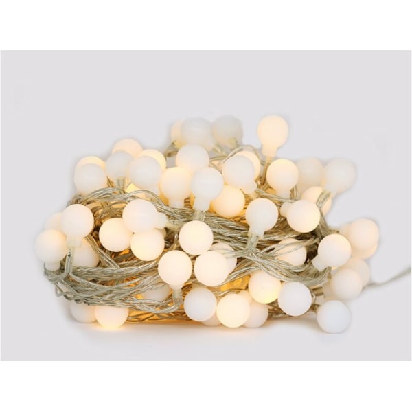 LED-girlang 10 meter 100 varmvita bollar