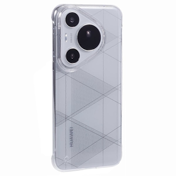 Skal för Huawei Pura 70 Pro/70 Pro+ Transparent Hårt PC Ramlös Telefonskydd